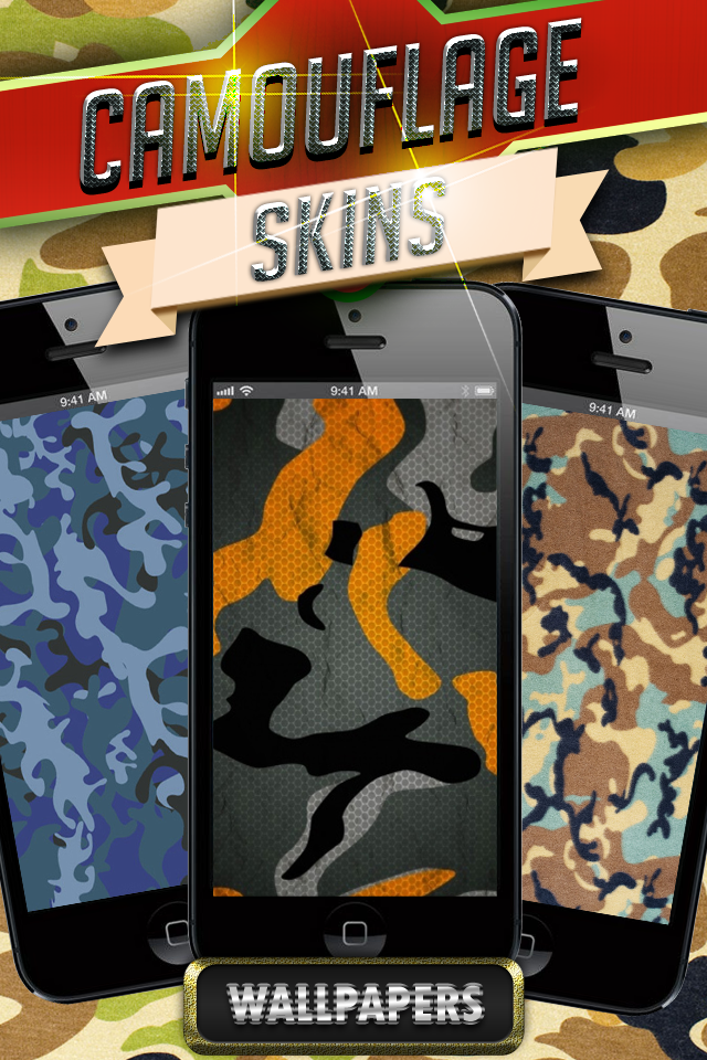App Shopper Camouflage Skins for iPhone 5 (Utilities)